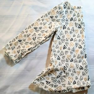 Girl's Size 18 Months | Hearts Long Sleeve Top